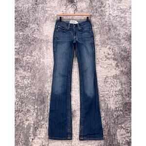 Ariat REAL Denim Bootcut Jeans 25 XL Long Womens Denim